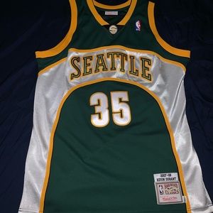 kevin durant sonics jersey